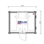 Купити вагончик, побутівку 3 х 2,4 Україна, Київ, Львів, Дніпро